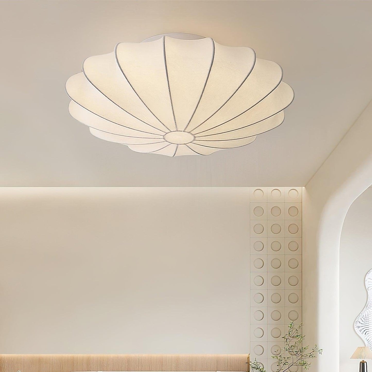 Plafonnier à Bulles LED - Design Blanc Moderne pour Éclairage de Salon, Cuisine et Couloir