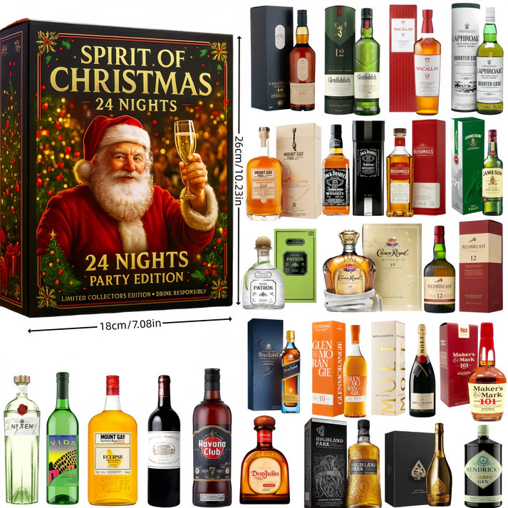 Calendrier de whisky classique de l'avent 2025